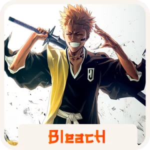 Pessoa real transformada em arte estilo Bleach